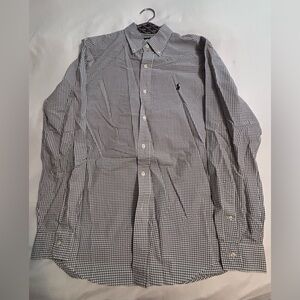 Men’s button down.